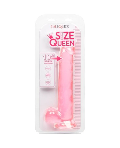 CALEXOTICS - GODE REINE TAILLE ROSE 25.5 CM