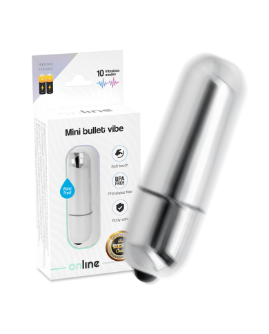 ONLINE - MINI BALLE VIBRANTE ARGENT