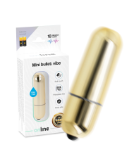 ONLINE - MINI BALLE VIBRANTE DORÉE