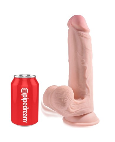 KING COCK - PLUS BALLES GODE 3D 20.3 CM