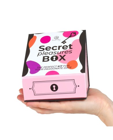 SECRET PLAY - COFFRET DE PLAISIRS POUR COUPLES : DÉS + BALLE VIBRANTE + STYLO À PLUME