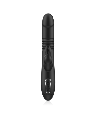 BLACK&SILVER - KENJI VIBROMASSEUR RABBIT UP & DOWN + TÉLÉCOMMANDE WATCHME