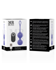 MR BOSS - DUMAS PERLES DE KEGEL VIBRANTES TÉLÉCOMMANDE