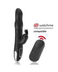 BRILLY GLAM - MOEBIUS VIBROMASSEUR RABBIT ET ROTATIF + TÉLÉCOMMANDE WATCHME