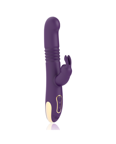TREASURE - BASTIAN VIBROMASSEUR RABBIT UP & DOWN ROTATIF ET VIBRANT + TÉLÉCOMMANDE WATCHME