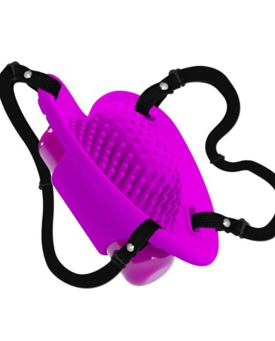 PRETTY LOVE - MASSEUR DE CLITORIS HEARTBEAT 10 MODES DE VIBRATION VIOLET