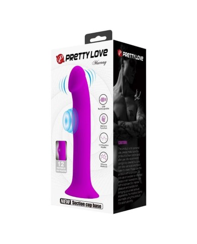 PRETTY LOVE - VIBRATEUR MURRAY ET STIMULATEUR DE POINT G VIOLET