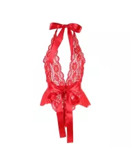 SUBBLIME - 953973 BODY SEXY A VOLANTS + CEINTURE ROUGE S/M SUBBLIME - 953973 BODY SEXY A VOLANTS + CEINTURE ROUGE S/M