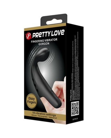PRETTY LOVE - DÉS VIBRATEUR BLACK GORGON