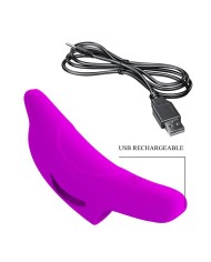 PRETTY LOVE - PUISSANT STIMULATEUR DE DOIGTS VIOLET DELPHINI