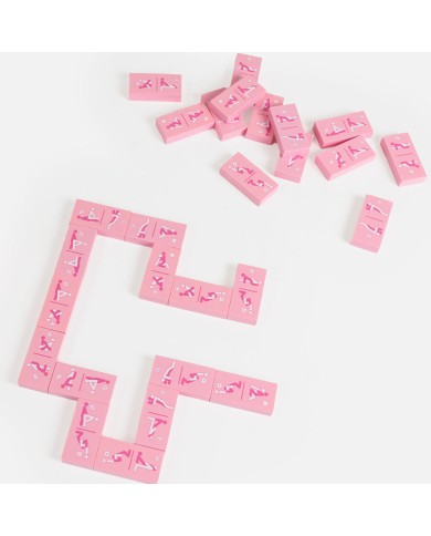 SECRETPLAY - JEU DE DOMINOS EN BOIS KINKY