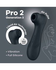 SATISFYER - PRO 2 GÉNÉRATION 3 TECHNOLOGIE AIR LIQUIDE VIN ROUGE