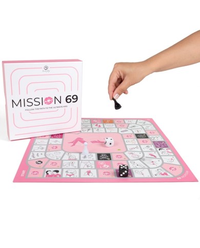 SECRET PLAY - JEU DE SOCIÉTÉ POUR COUPLES "MISSION 69"
