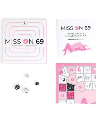 SECRET PLAY - JEU DE SOCIÉTÉ POUR COUPLES "MISSION 69"