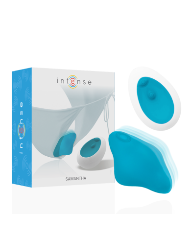 INTENSE - SAMANTHA PANTIE TÉLÉCOMMANDE BLEU