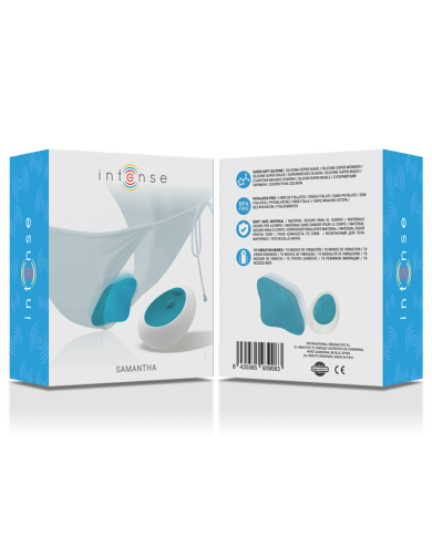 INTENSE - SAMANTHA PANTIE TÉLÉCOMMANDE BLEU