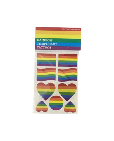 PRIDE - TATOUAGES DE DRAPEAU LGBT