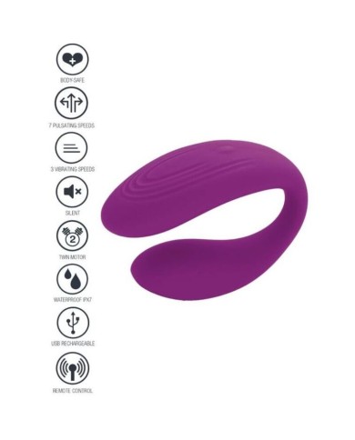 XOCOON - VIBRATEUR BOUND LOVE COUPLES VIOLET