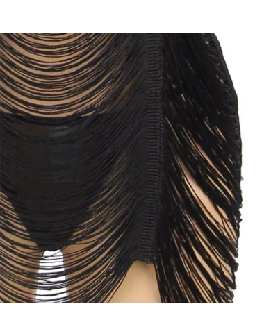 SUBBLIME - 954222 ROBE À BRETELLES + STRING NOIR S/M