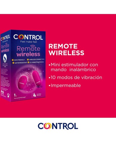 CONTROL - TÉLÉCOMMANDE SANS FIL DU MASSEUR PERSONNEL