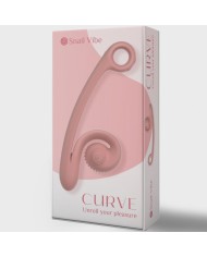 SNAIL VIBE - VIBRATEUR COURBE ROSE