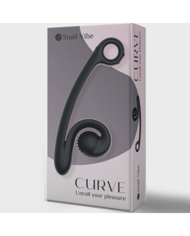 SNAIL VIBE - VIBRATEUR COURBE NOIR