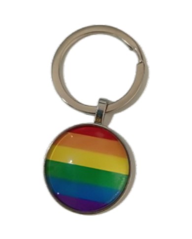 PRIDE - PORTE-CLÉS DRAPEAU LGBT