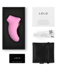 LELO - MASSEUR DE CLITORIS SONIQUE DE VOYAGE SONA 2 ROSE