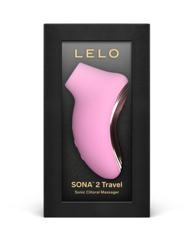 LELO - MASSEUR DE CLITORIS SONIQUE DE VOYAGE SONA 2 ROSE