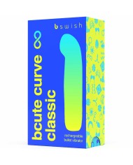 B SWISH - VIBRATEUR RECHARGEABLE BCUTE CURVE INFINITE CLASSIQUE BLEU SILICONE