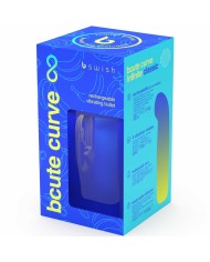 B SWISH - VIBRATEUR RECHARGEABLE EN SILICONE BLEU BCUTE CURVE INFINITE CLASSIC ÉDITION LIMITÉE