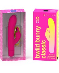 B SWISH - VIBRATEUR RECHARGEABLE CLASSIQUE BWILD BUNNY INFINITE SILICONE ROSE