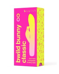 B SWISH - VIBRATEUR RECHARGEABLE CLASSIQUE BWILD BUNNY INFINITE SILICONE ROSE