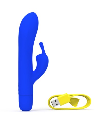 B SWISH - VIBRATEUR RECHARGEABLE CLASSIQUE BWILD BUNNY INFINITE SILICONE BLEU