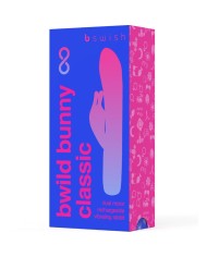 B SWISH - VIBRATEUR RECHARGEABLE CLASSIQUE BWILD BUNNY INFINITE SILICONE BLEU