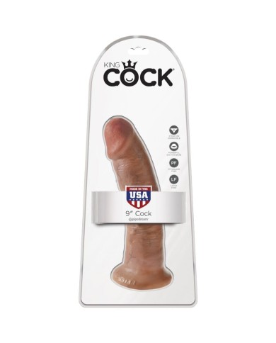 KING COCK - PÉNIS RÉALISTE 21.7 CM CARAMEL