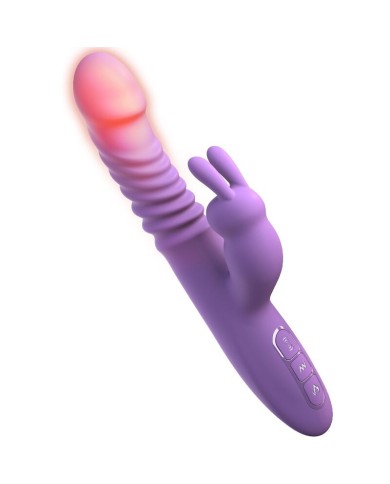 FANTASY FOR HER - STIMULATEUR DE CLITORIS DE LAPIN AVEC FONCTION CHALEUR OSCILLATION ET VIBRATION VIOLET