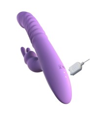 FANTASY FOR HER - STIMULATEUR DE CLITORIS DE LAPIN AVEC FONCTION CHALEUR OSCILLATION ET VIBRATION VIOLET