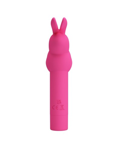 PRETTY LOVE - VIBRATEUR EN SILICONE GERARDO FUSCHIA RABBIT