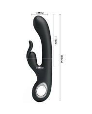 PRETTY LOVE - VIBRATEUR CARINA CLITORIS ET STIMULATEUR POINT G