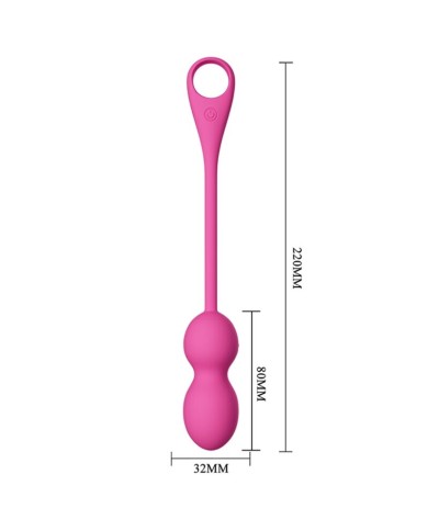 PRETTY LOVE - BALLES VIBRANTES RECHARGEABLES ELVIRA ROSE