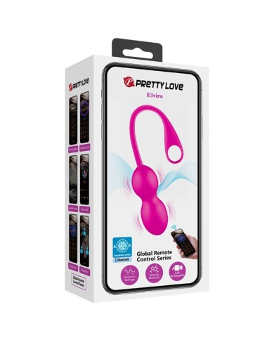 PRETTY LOVE - BALLES VIBRANTES RECHARGEABLES ELVIRA ROSE