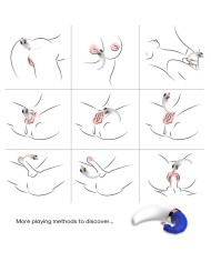 ARMONY - SWEETMOON CLITORIS & G-SPOT SUCTION BLEU