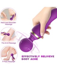 ARMONY - FREEZA MASSAGER & VIBRATEUR TÊTE SUPER FLEXIBLE VIOLET