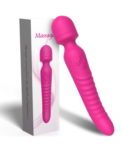 ARMONY - MISSION MASSAGER & VIBRATEUR EFFET CHALEUR FUCHSIA