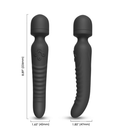 ARMONY - MISSION MASSAGER & VIBRATEUR EFFET CHALEUR NOIR