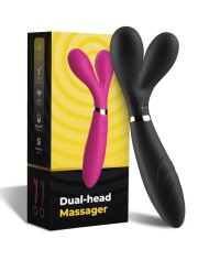 ARMONY - Y-WAND MASSAGE & VIBRATEUR DOUBLE TÊTE NOIR