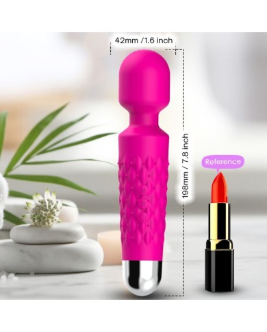 ARMONY - MASSEUR & VIBRATEUR POSTMAN TÊTE SUPER FLEXIBLE FUCHSIA