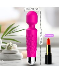 ARMONY - MASSEUR & VIBRATEUR POSTMAN TÊTE SUPER FLEXIBLE FUCHSIA