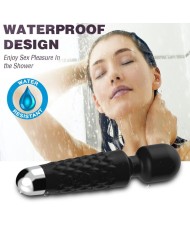 ARMONY - MASSEUR ET VIBRATEUR POSTMAN TÊTE SUPER FLEXIBLE NOIR